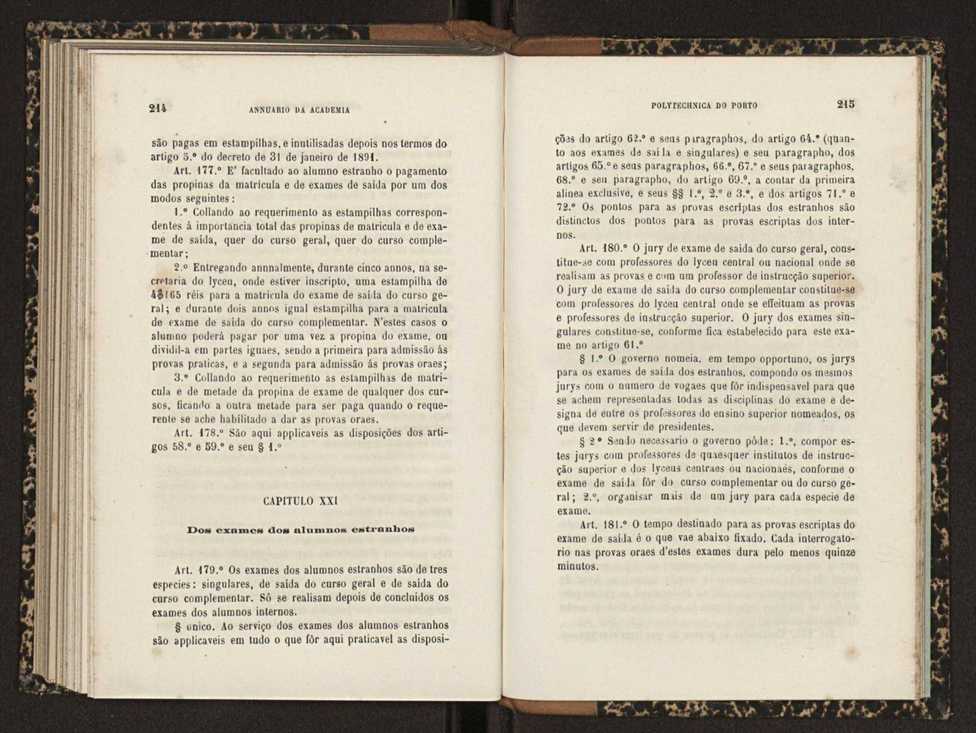Annuario da Academia Polytechnica do Porto. A. 19 (1895-1896) / Ex. 2 110