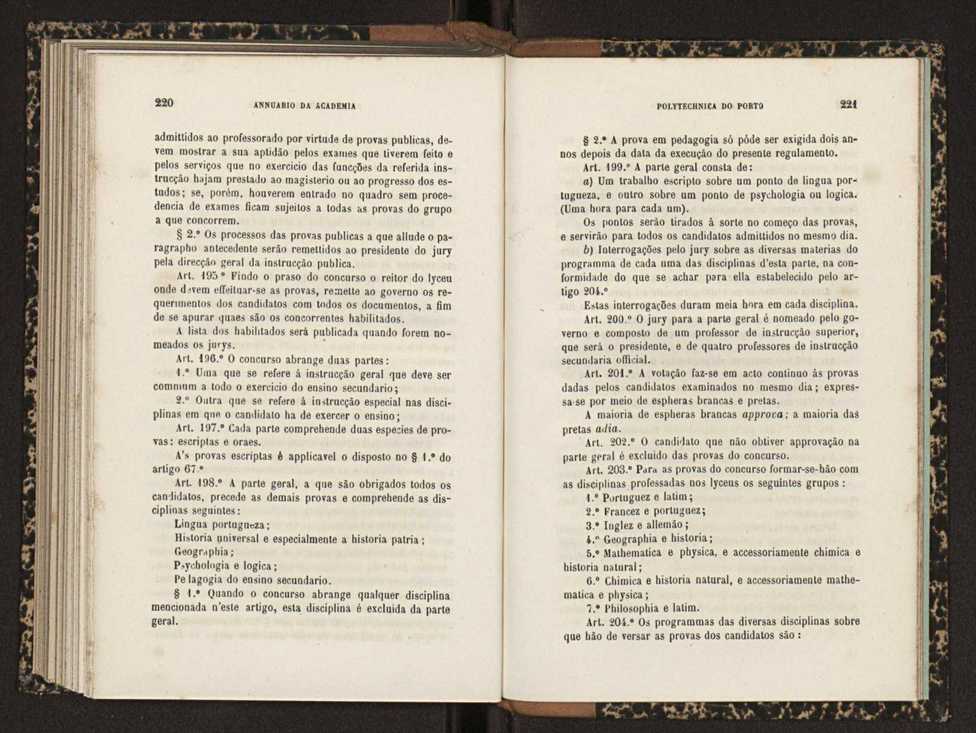 Annuario da Academia Polytechnica do Porto. A. 19 (1895-1896) / Ex. 2 113