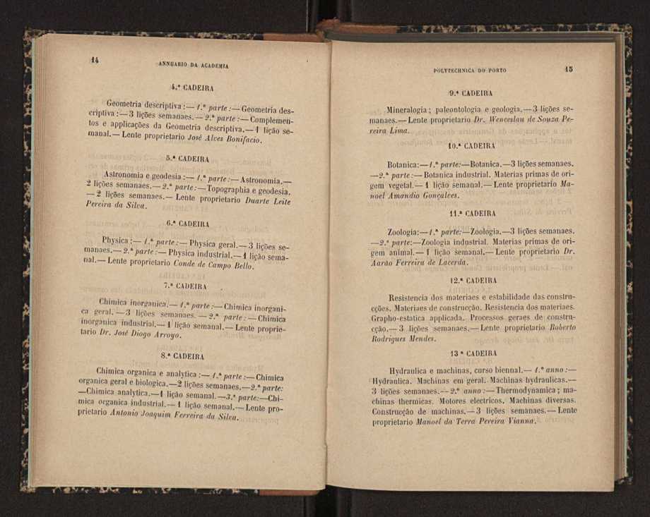 Annuario da Academia Polytechnica do Porto. A. 20 (1896-1897) / Ex. 2 9