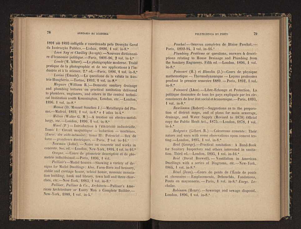 Annuario da Academia Polytechnica do Porto. A. 20 (1896-1897) / Ex. 2 42