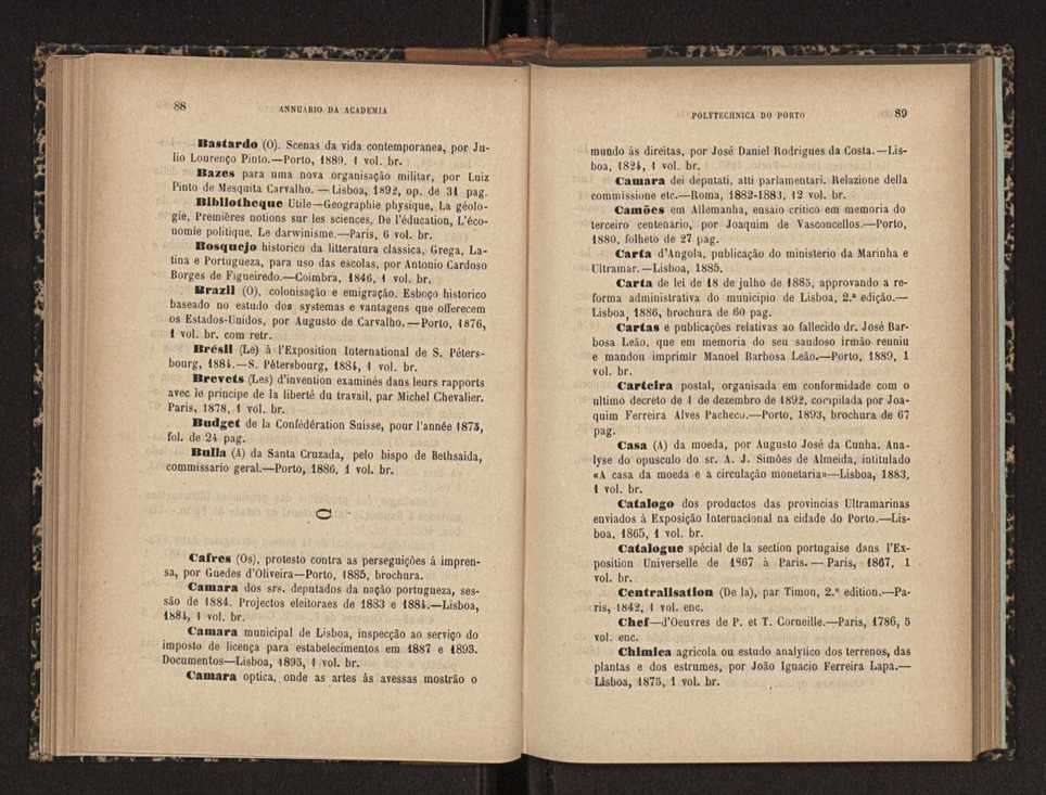Annuario da Academia Polytechnica do Porto. A. 20 (1896-1897) / Ex. 2 47