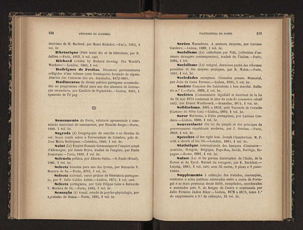 Annuario da Academia Polytechnica do Porto. A. 20 (1896-1897) / Ex. 2 69