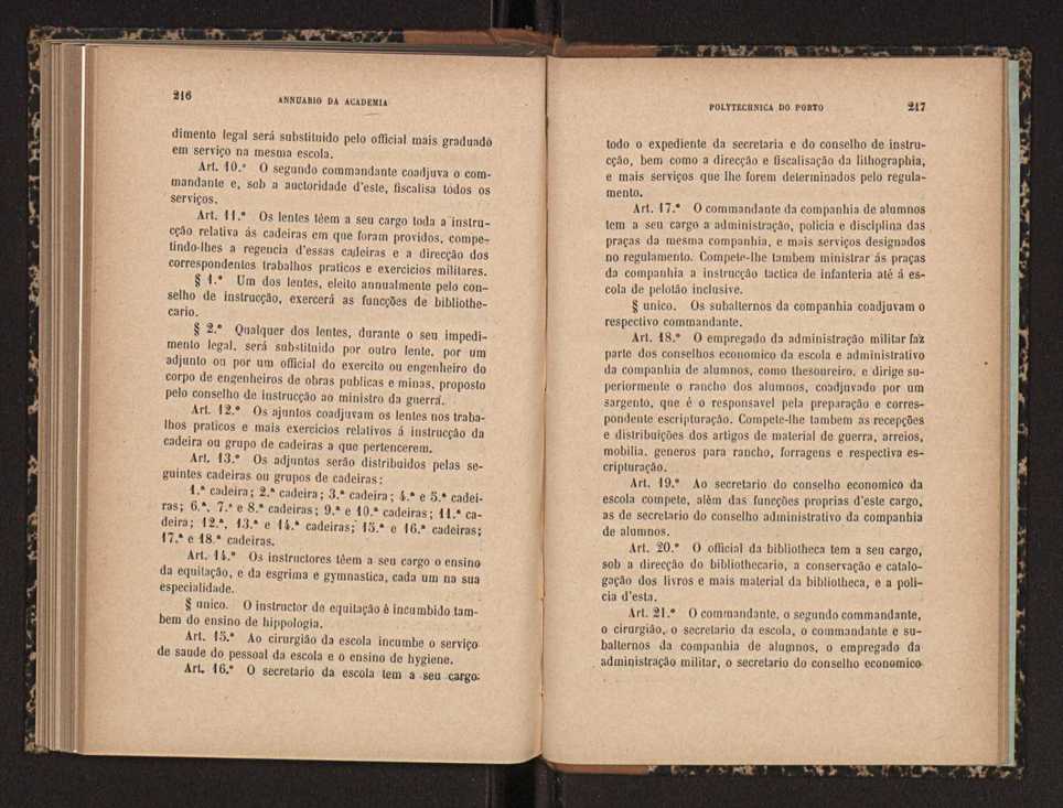 Annuario da Academia Polytechnica do Porto. A. 20 (1896-1897) / Ex. 2 111