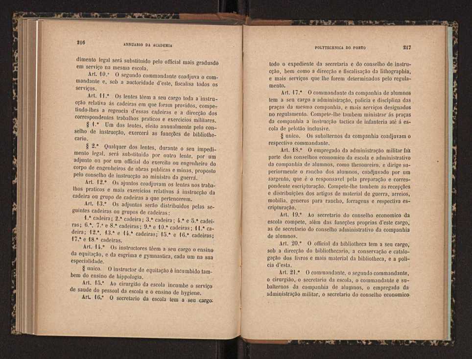 Annuario da Academia Polytechnica do Porto. A. 20 (1896-1897) / Ex. 2 111