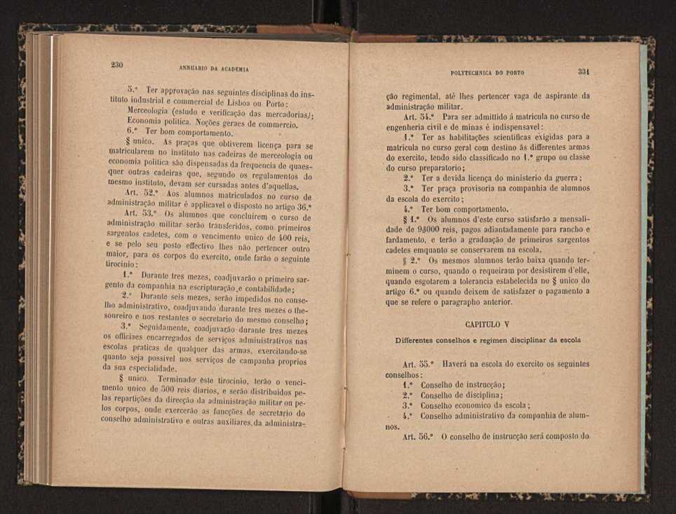 Annuario da Academia Polytechnica do Porto. A. 20 (1896-1897) / Ex. 2 118
