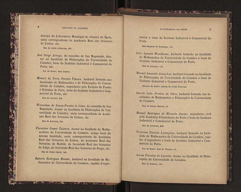 Annuario da Academia Polytechnica do Porto. A. 21 (1897-1898) / Ex. 2 6