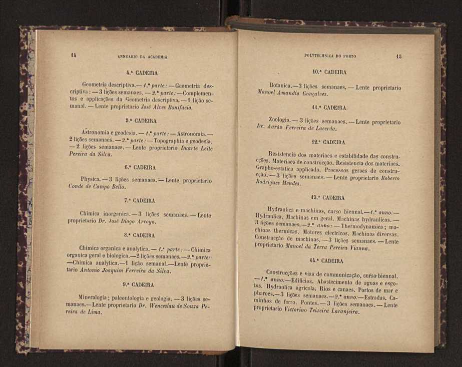 Annuario da Academia Polytechnica do Porto. A. 21 (1897-1898) / Ex. 2 9