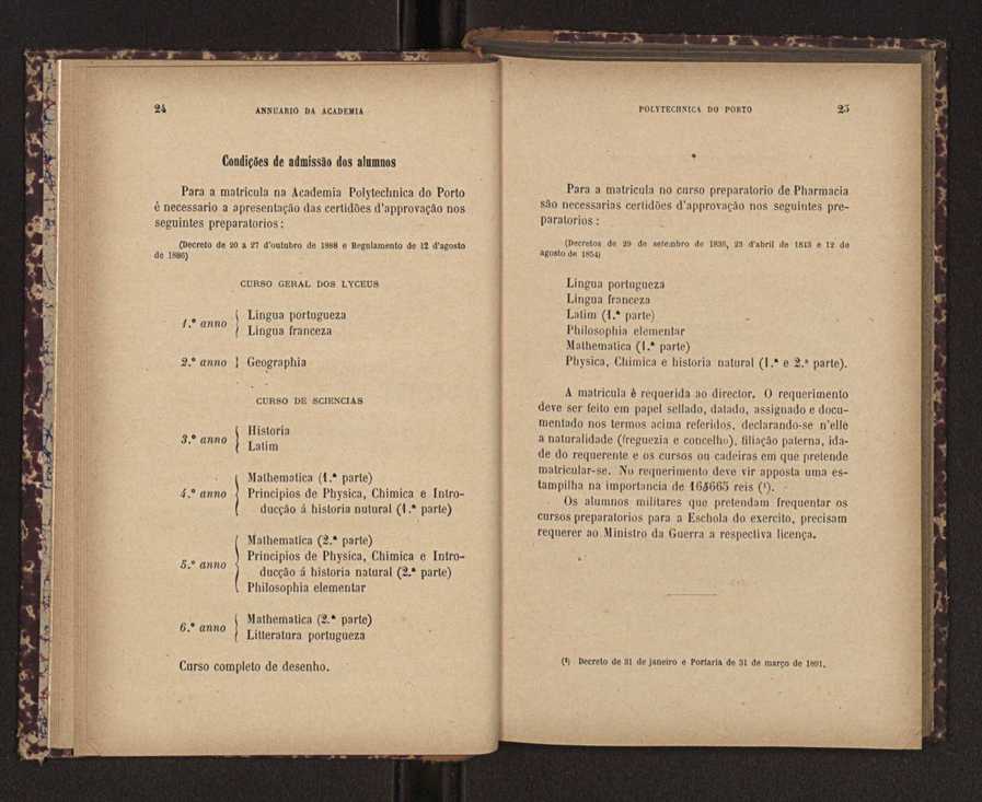 Annuario da Academia Polytechnica do Porto. A. 21 (1897-1898) / Ex. 2 14