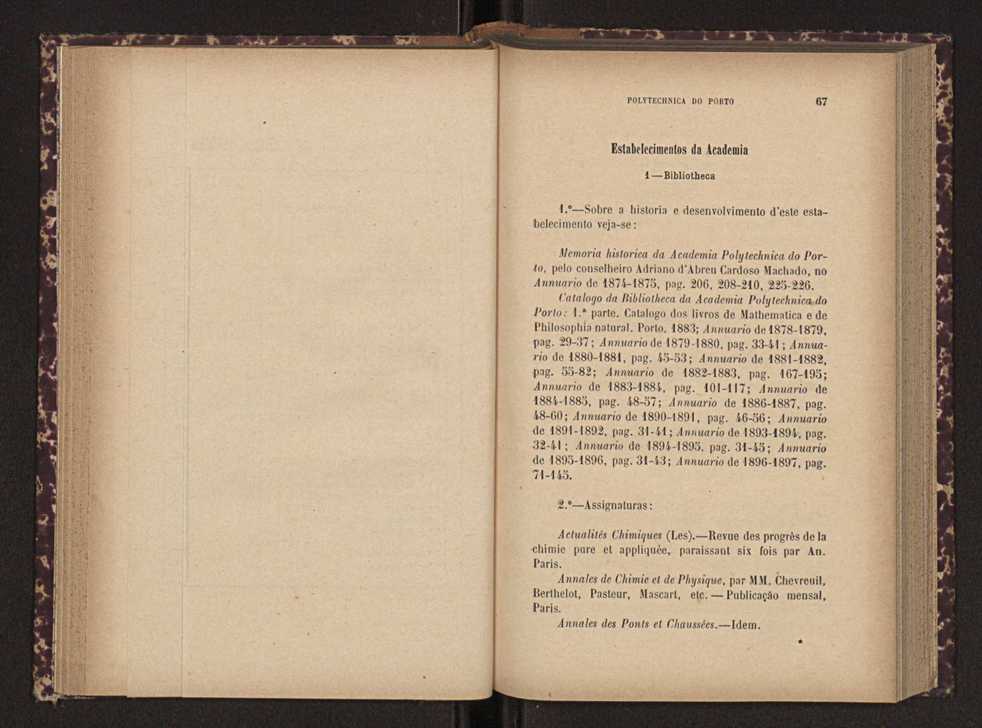 Annuario da Academia Polytechnica do Porto. A. 21 (1897-1898) / Ex. 2 36
