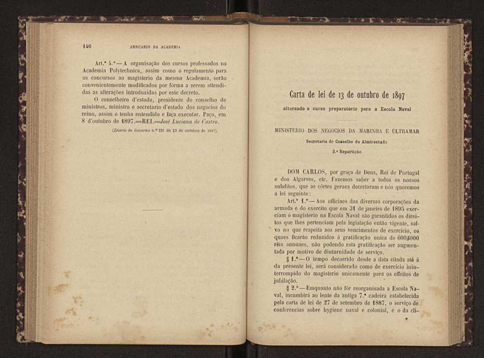 Annuario da Academia Polytechnica do Porto. A. 21 (1897-1898) / Ex. 2 76