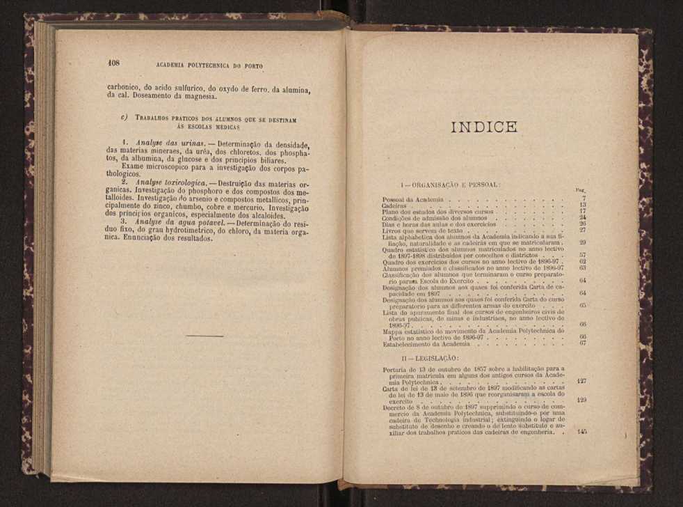 Annuario da Academia Polytechnica do Porto. A. 21 (1897-1898) / Ex. 2 138