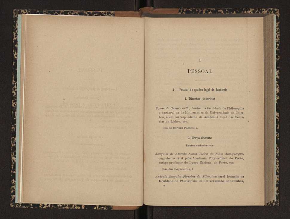 Annuario da Academia Polytechnica do Porto. A. 22 (1898-1899) / Ex. 2 9