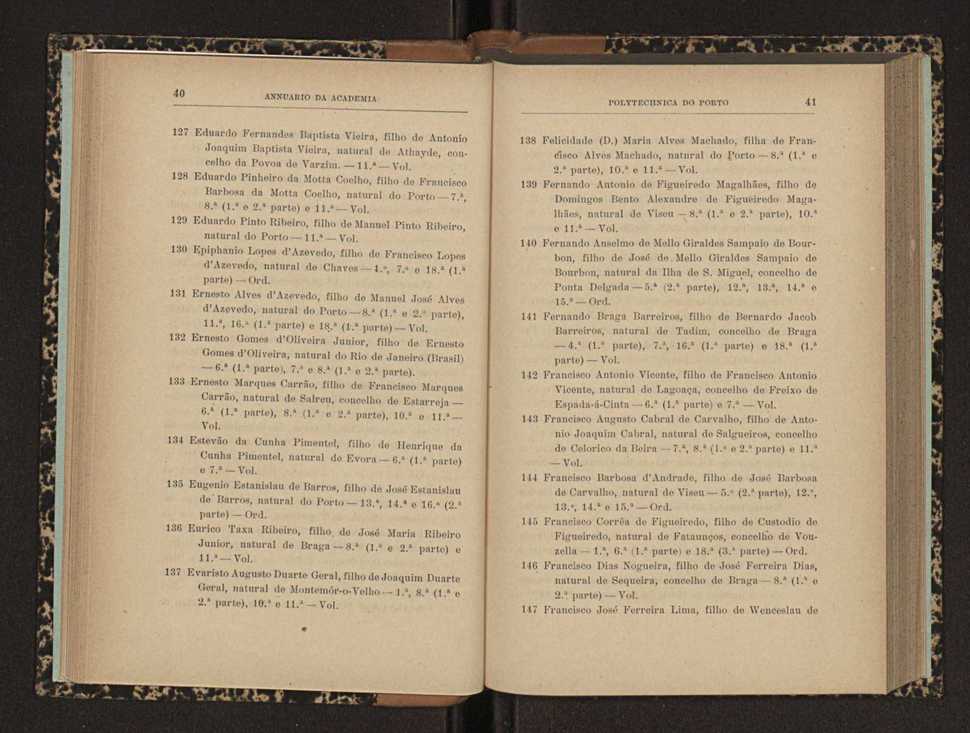 Annuario da Academia Polytechnica do Porto. A. 22 (1898-1899) / Ex. 2 28