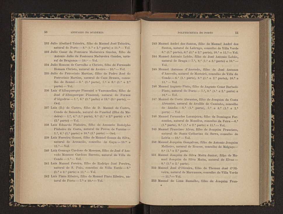 Annuario da Academia Polytechnica do Porto. A. 22 (1898-1899) / Ex. 2 33