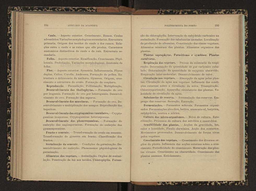 Annuario da Academia Polytechnica do Porto. A. 22 (1898-1899) / Ex. 2 104