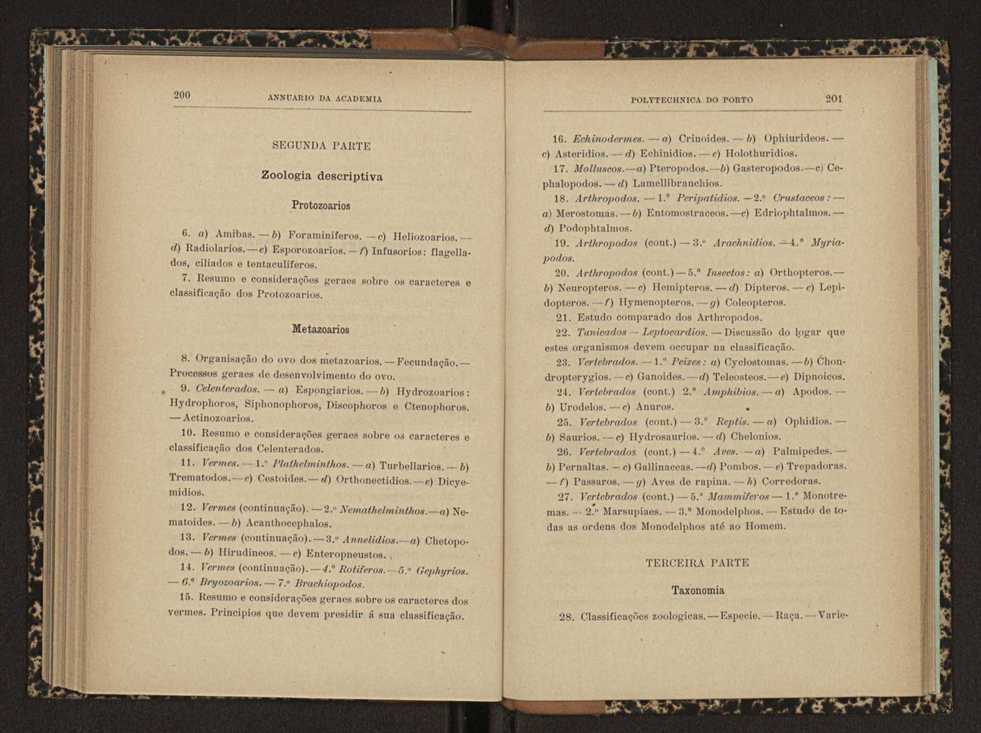 Annuario da Academia Polytechnica do Porto. A. 22 (1898-1899) / Ex. 2 107