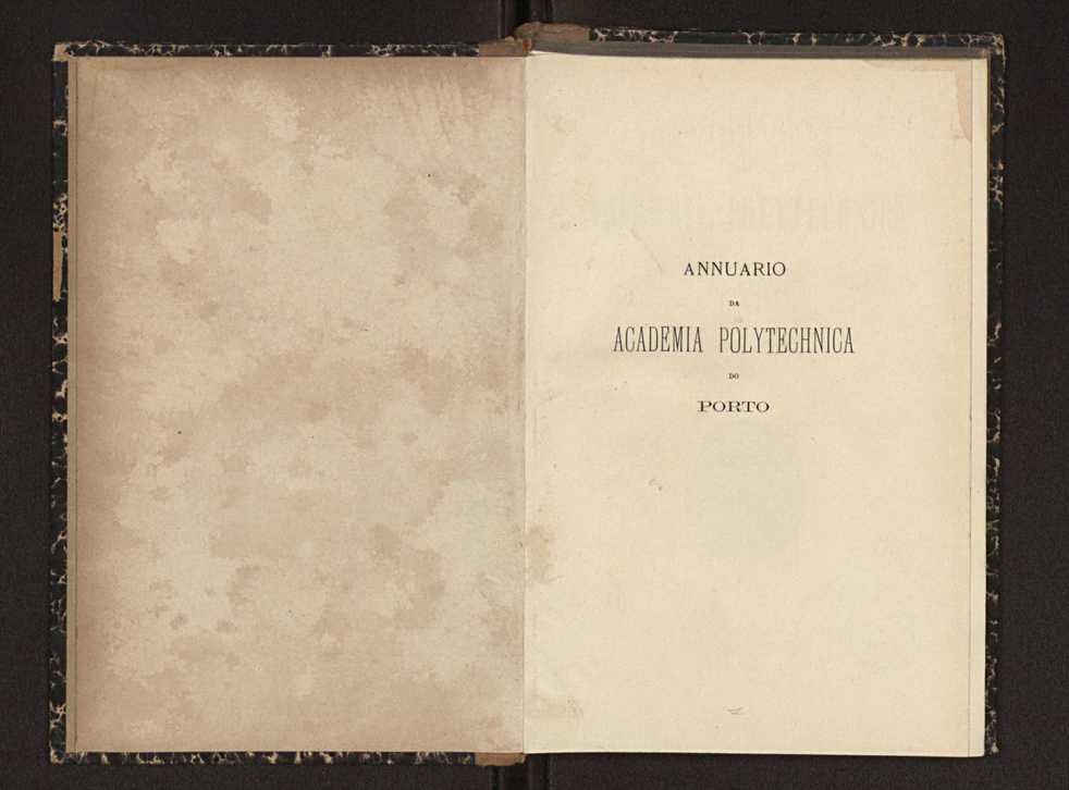 Annuario da Academia Polytechnica do Porto. A. 23 (1899-1900) / Ex. 2 2
