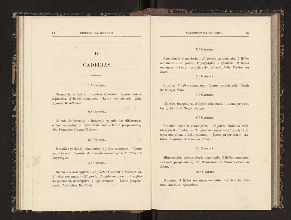 Annuario da Academia Polytechnica do Porto. A. 23 (1899-1900) / Ex. 2 10