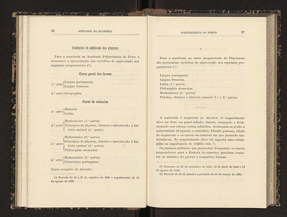Annuario da Academia Polytechnica do Porto. A. 23 (1899-1900) / Ex. 2 16