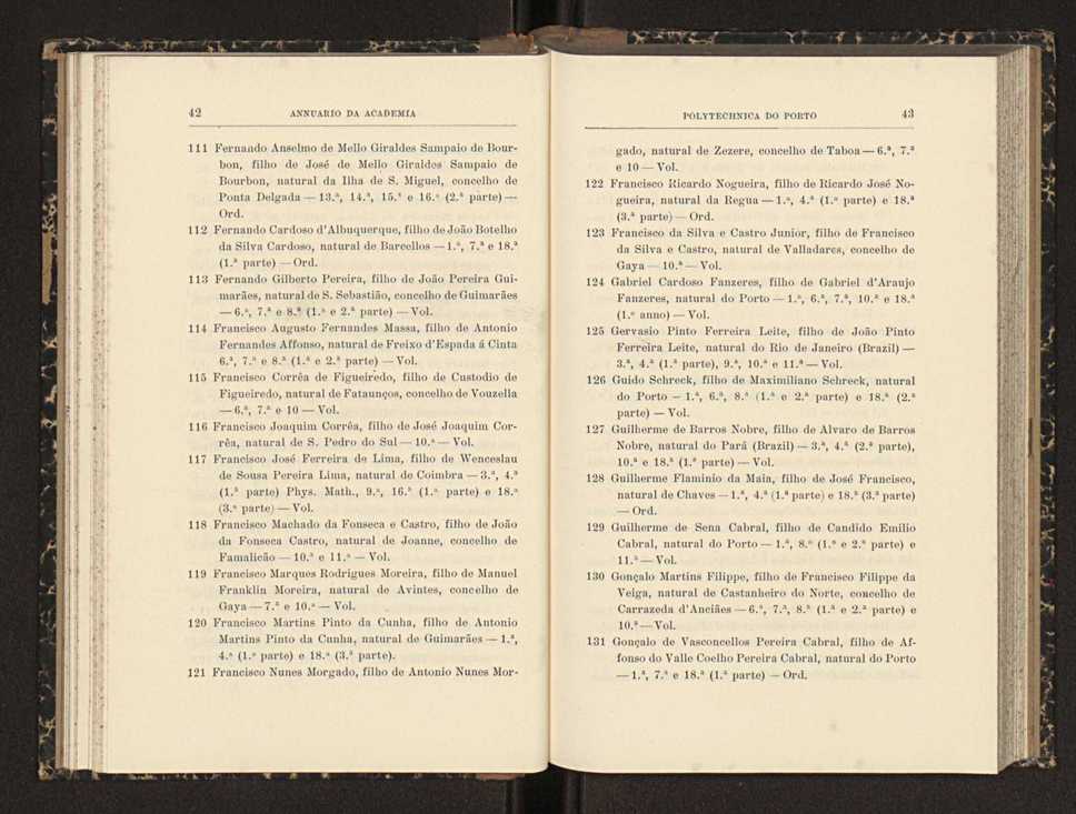 Annuario da Academia Polytechnica do Porto. A. 23 (1899-1900) / Ex. 2 24