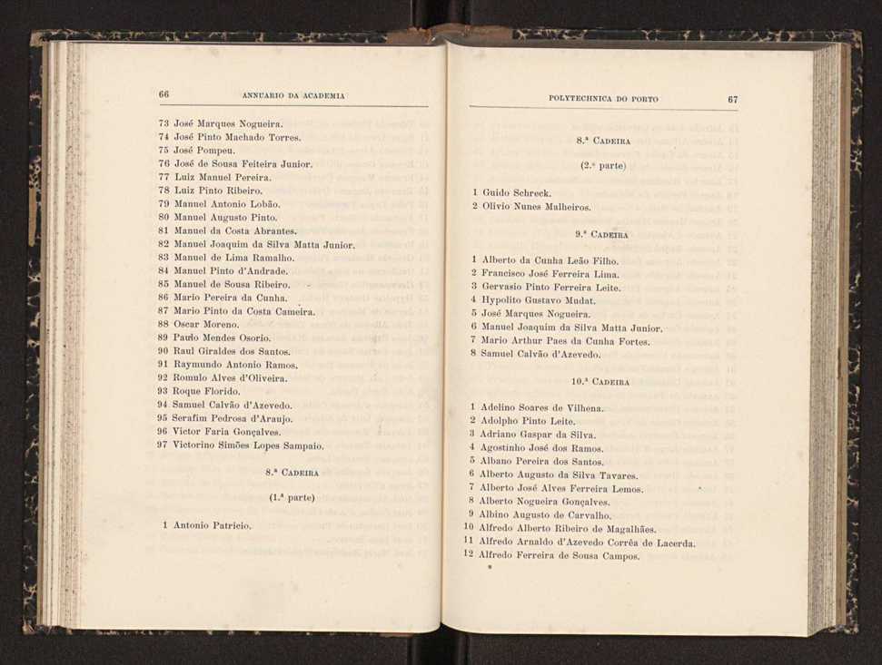 Annuario da Academia Polytechnica do Porto. A. 23 (1899-1900) / Ex. 2 36