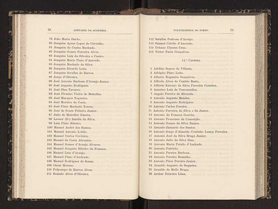 Annuario da Academia Polytechnica do Porto. A. 23 (1899-1900) / Ex. 2 38