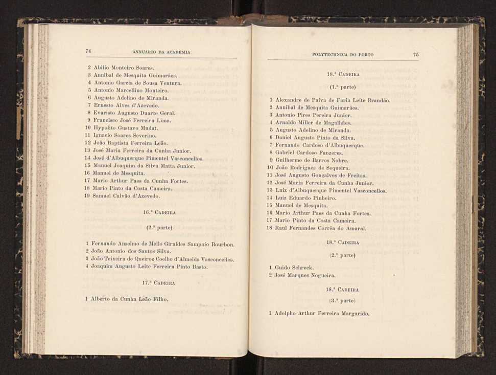 Annuario da Academia Polytechnica do Porto. A. 23 (1899-1900) / Ex. 2 40