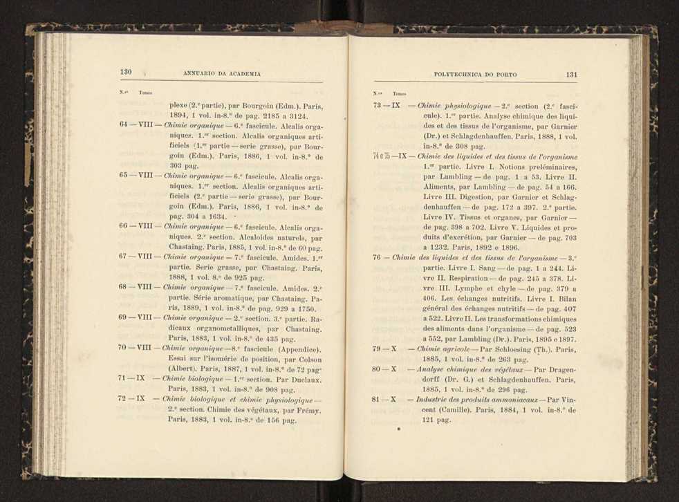 Annuario da Academia Polytechnica do Porto. A. 23 (1899-1900) / Ex. 2 69