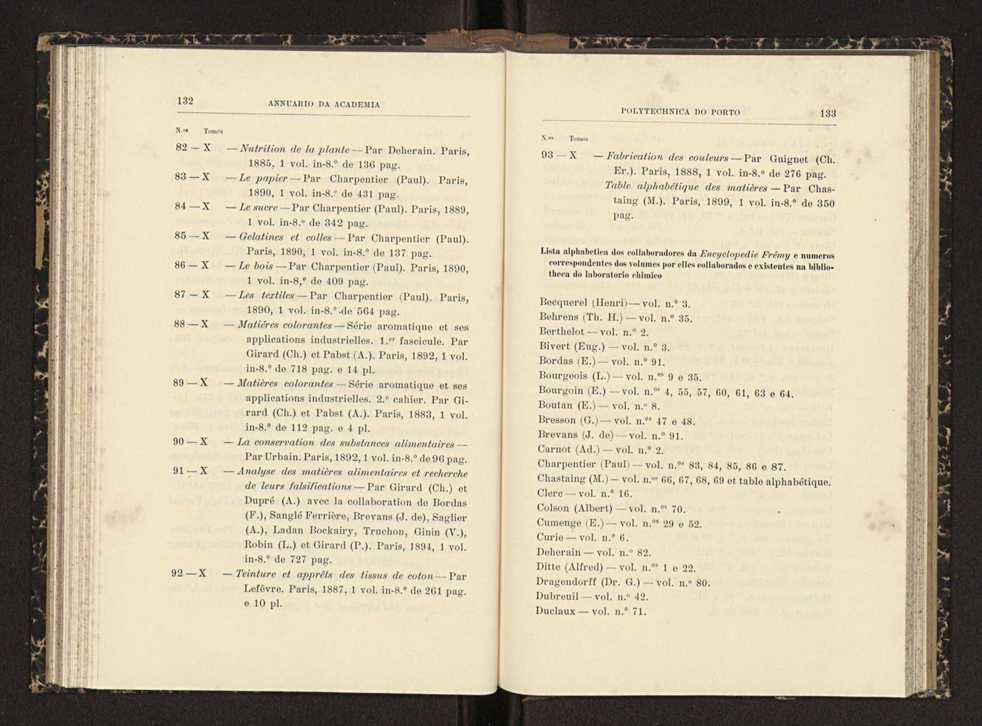 Annuario da Academia Polytechnica do Porto. A. 23 (1899-1900) / Ex. 2 70