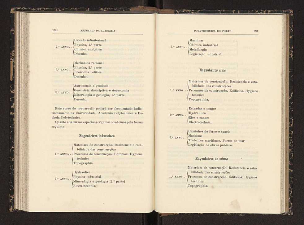 Annuario da Academia Polytechnica do Porto. A. 23 (1899-1900) / Ex. 2 99