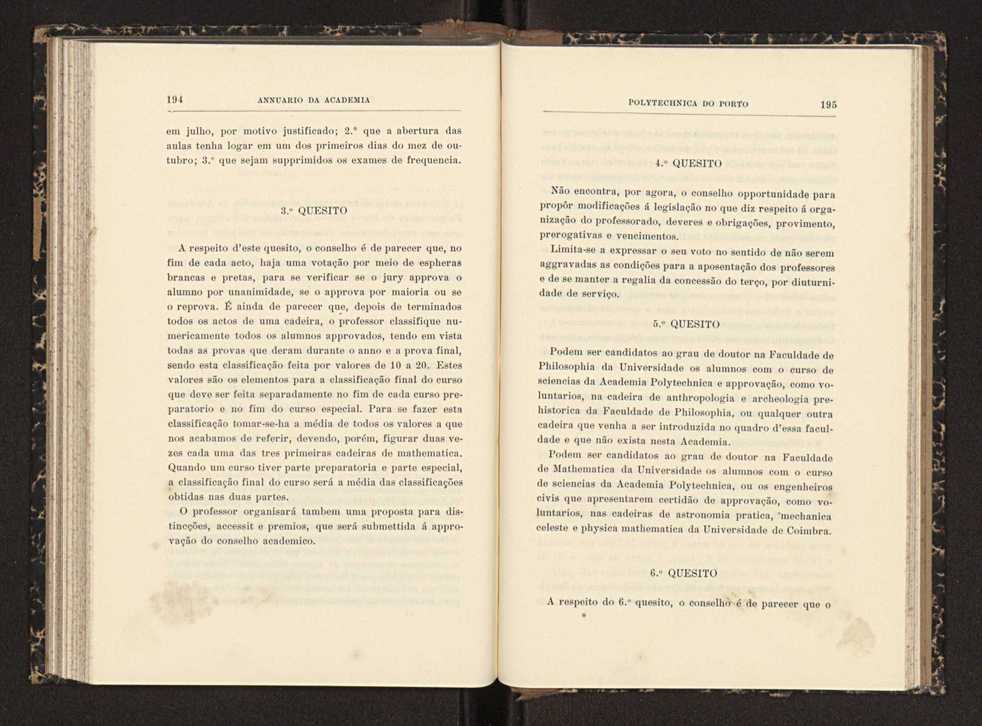 Annuario da Academia Polytechnica do Porto. A. 23 (1899-1900) / Ex. 2 101