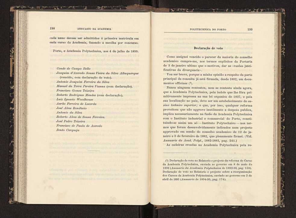 Annuario da Academia Polytechnica do Porto. A. 23 (1899-1900) / Ex. 2 103