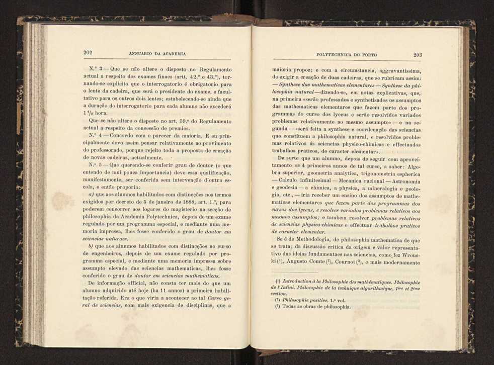 Annuario da Academia Polytechnica do Porto. A. 23 (1899-1900) / Ex. 2 105