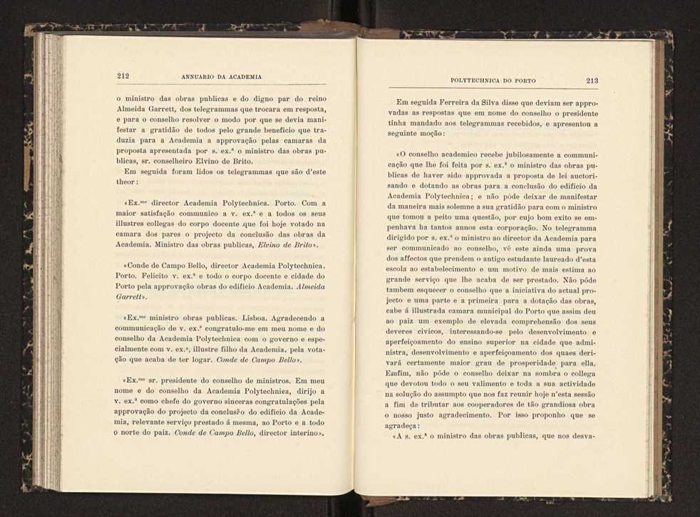 Annuario da Academia Polytechnica do Porto. A. 23 (1899-1900) / Ex. 2 110