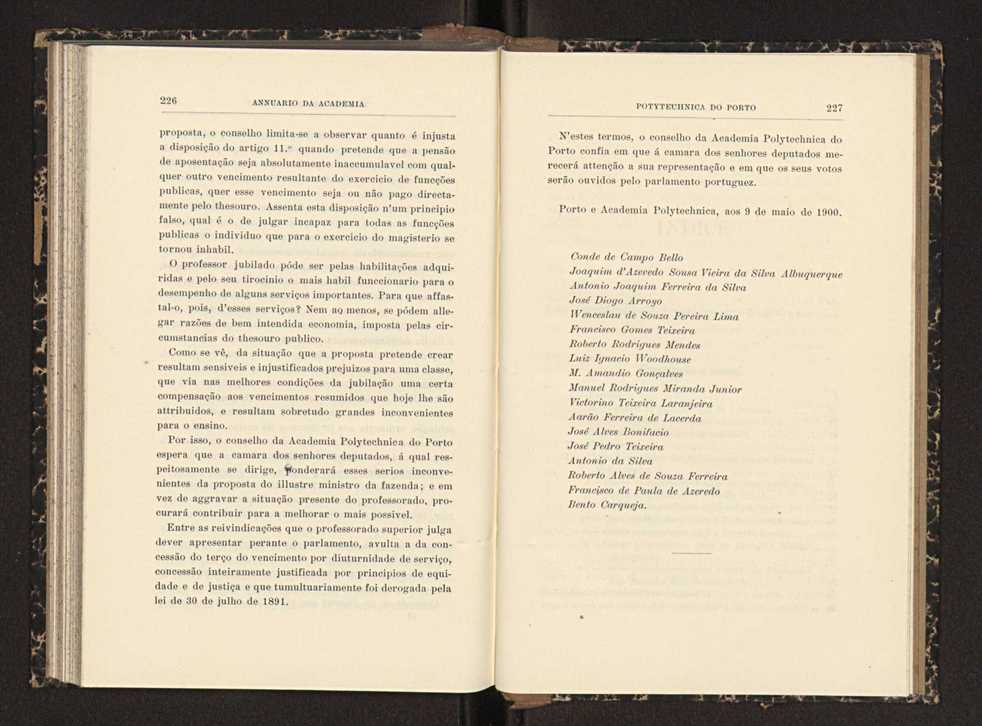 Annuario da Academia Polytechnica do Porto. A. 23 (1899-1900) / Ex. 2 117
