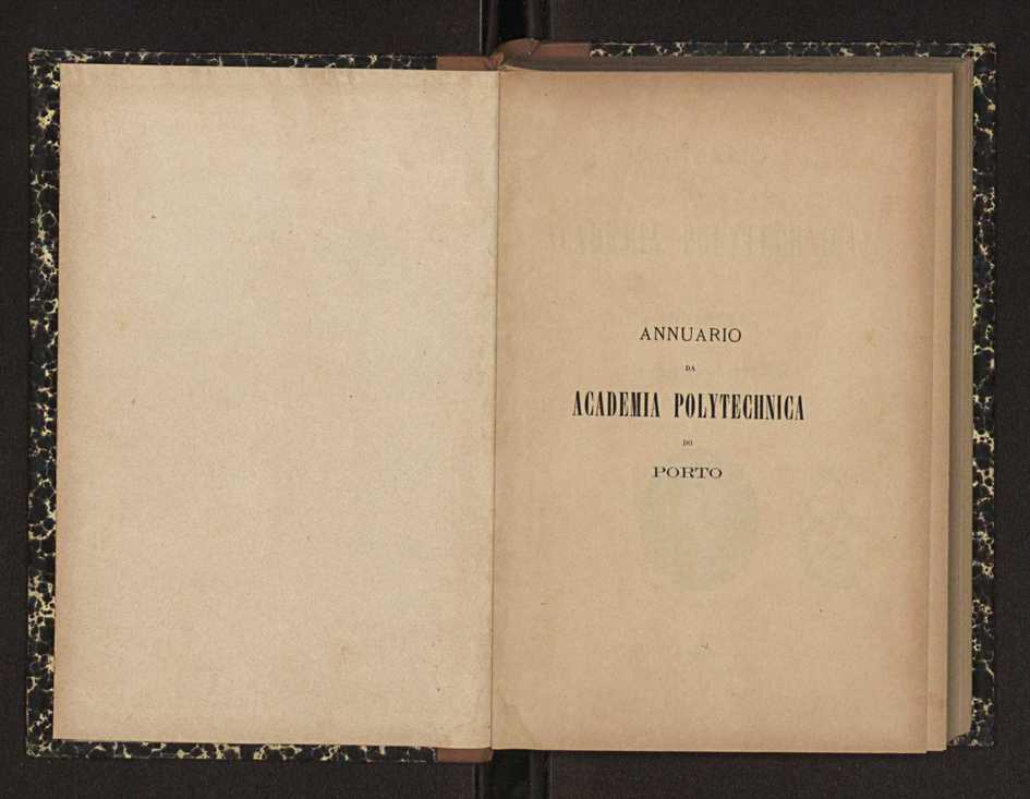 Annuario da Academia Polytechnica do Porto. A. 24 (1900-1901) / Ex. 2 2