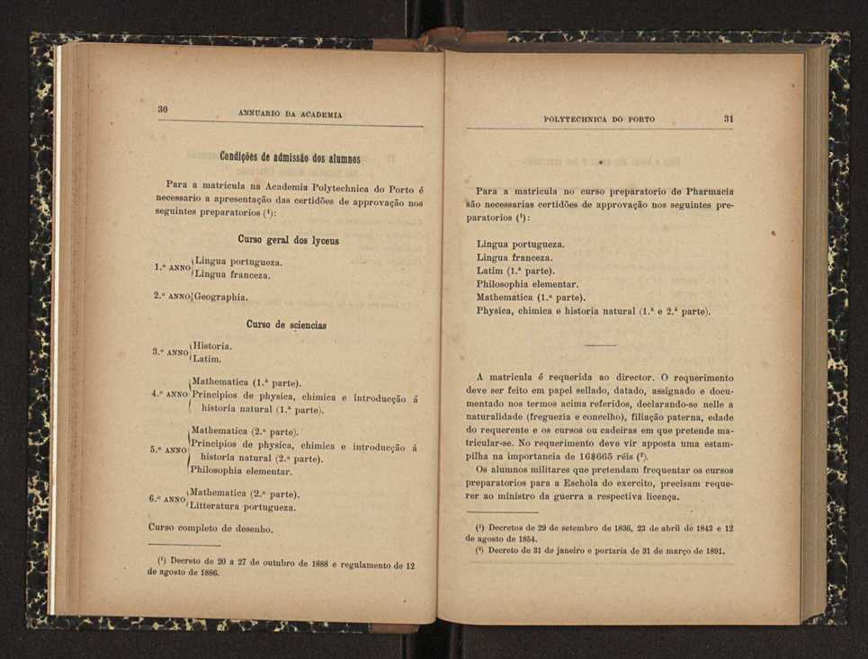 Annuario da Academia Polytechnica do Porto. A. 24 (1900-1901) / Ex. 2 17
