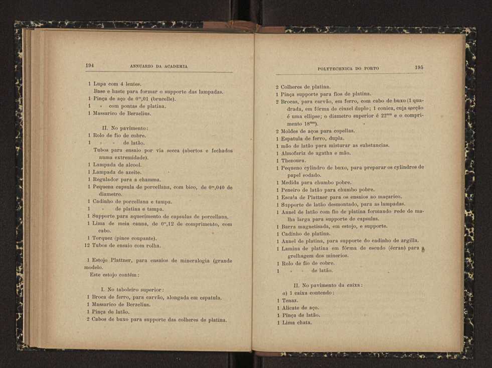 Annuario da Academia Polytechnica do Porto. A. 24 (1900-1901) / Ex. 2 100
