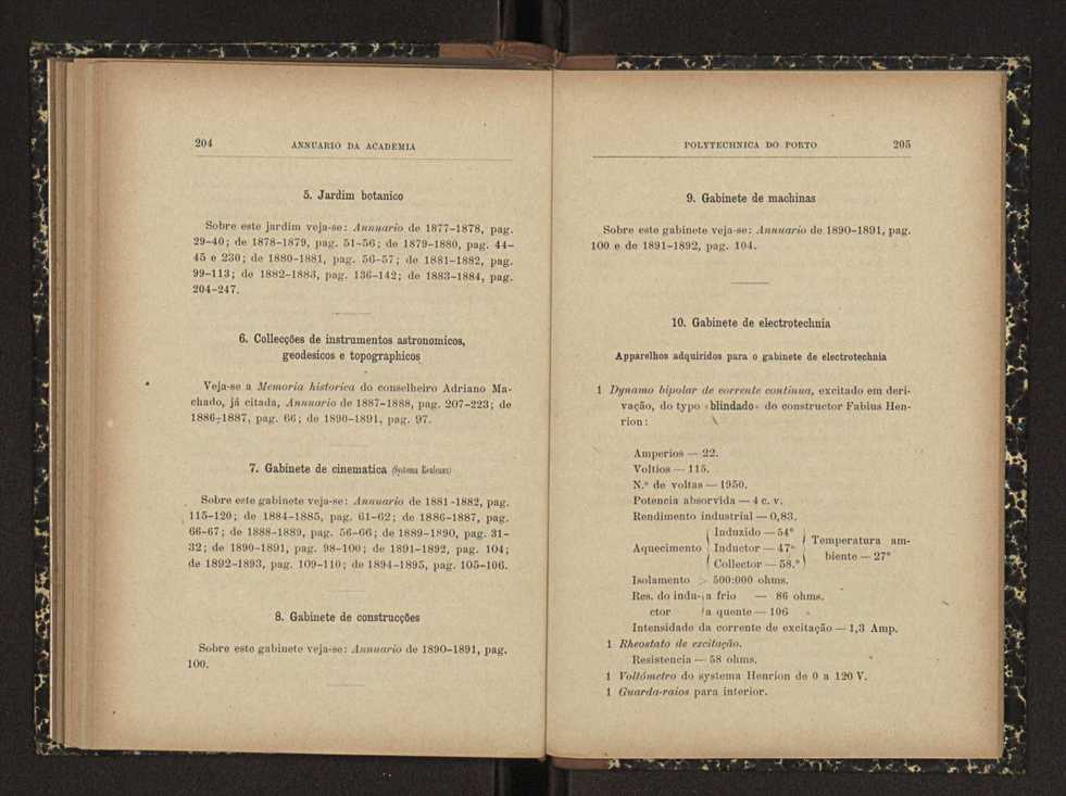 Annuario da Academia Polytechnica do Porto. A. 24 (1900-1901) / Ex. 2 105