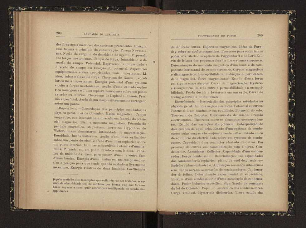 Annuario da Academia Polytechnica do Porto. A. 24 (1900-1901) / Ex. 2 107