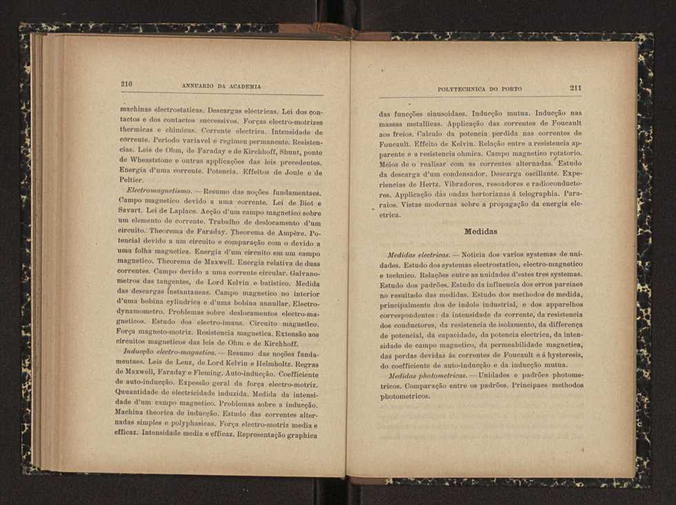 Annuario da Academia Polytechnica do Porto. A. 24 (1900-1901) / Ex. 2 108