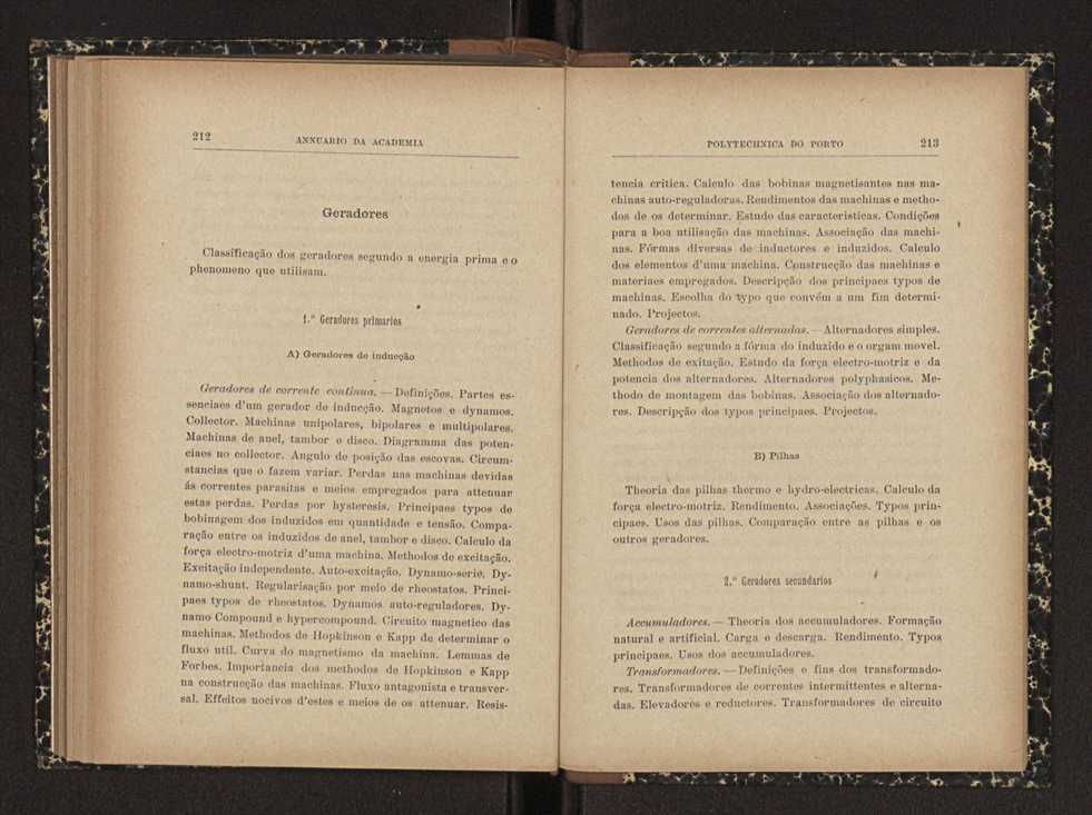 Annuario da Academia Polytechnica do Porto. A. 24 (1900-1901) / Ex. 2 109