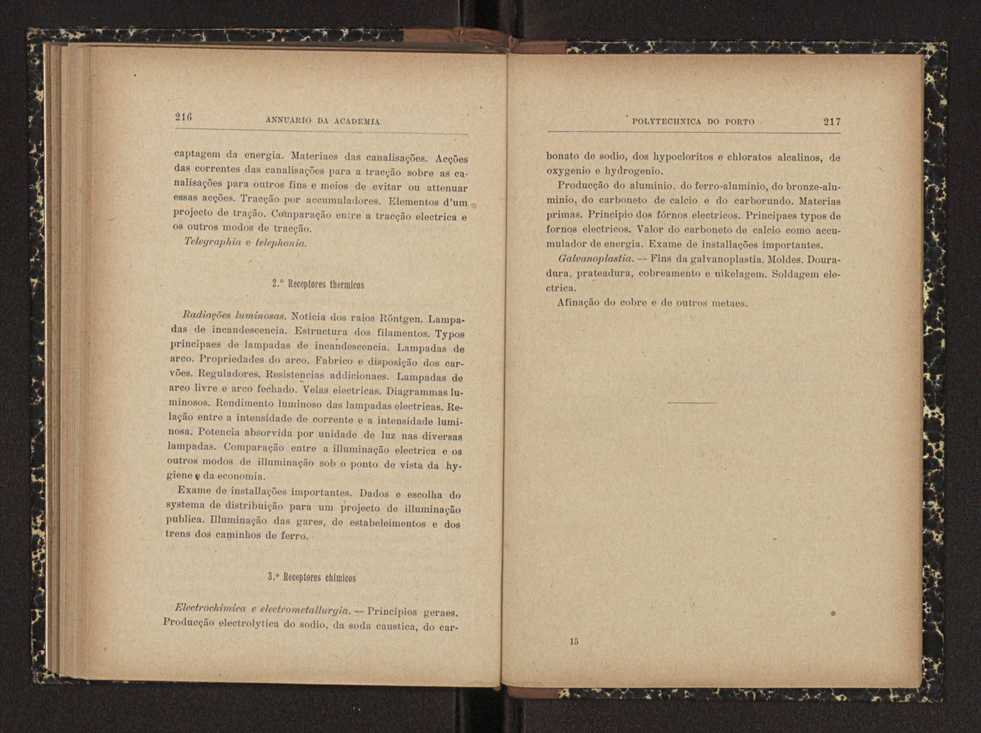 Annuario da Academia Polytechnica do Porto. A. 24 (1900-1901) / Ex. 2 111
