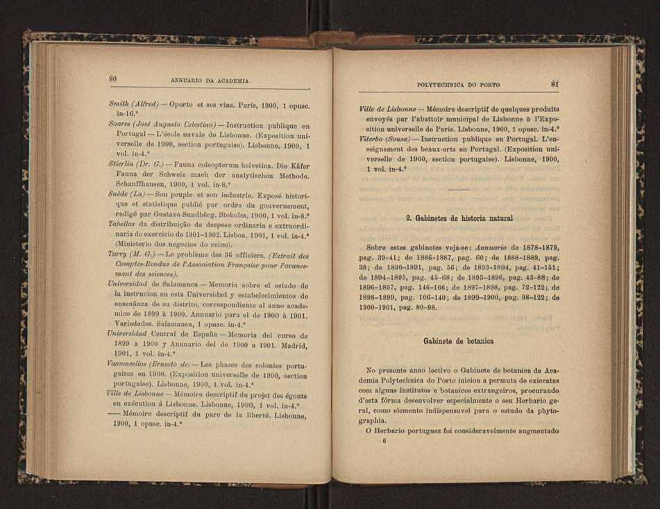 Annuario da Academia Polytechnica do Porto. A. 25 (1901-1902) / Ex. 2 47