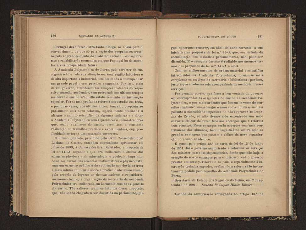 Annuario da Academia Polytechnica do Porto. A. 25 (1901-1902) / Ex. 2 98