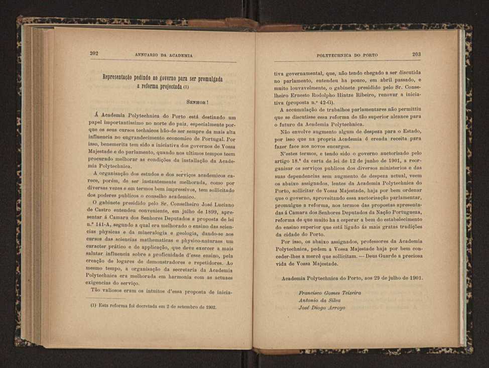 Annuario da Academia Polytechnica do Porto. A. 25 (1901-1902) / Ex. 2 109