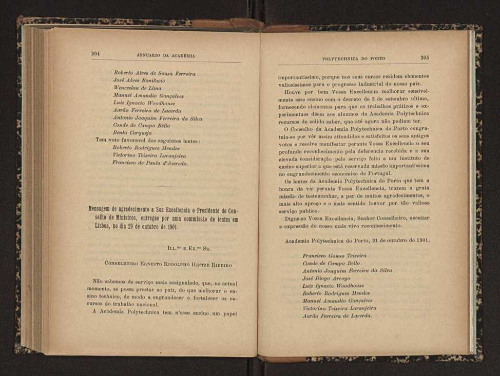 Annuario da Academia Polytechnica do Porto. A. 25 (1901-1902) / Ex. 2 110