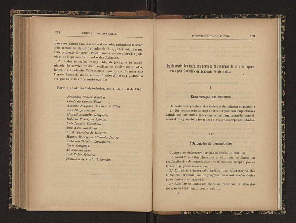Annuario da Academia Polytechnica do Porto. A. 25 (1901-1902) / Ex. 2 112