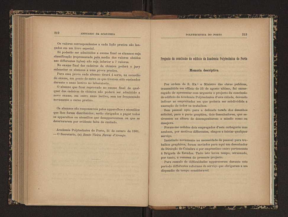 Annuario da Academia Polytechnica do Porto. A. 25 (1901-1902) / Ex. 2 114
