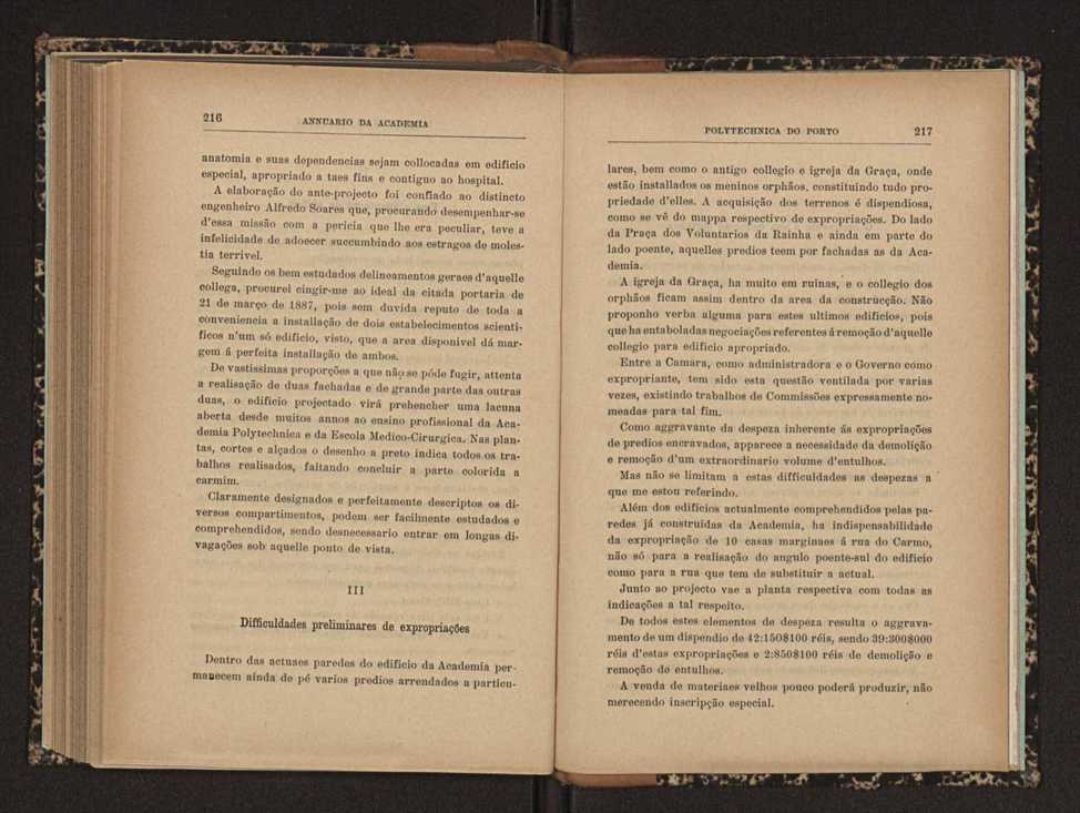 Annuario da Academia Polytechnica do Porto. A. 25 (1901-1902) / Ex. 2 116
